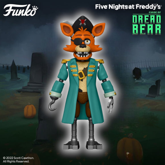 Five Nights At Freddy’s Dread Bear Captain Foxy 5” Action Figure