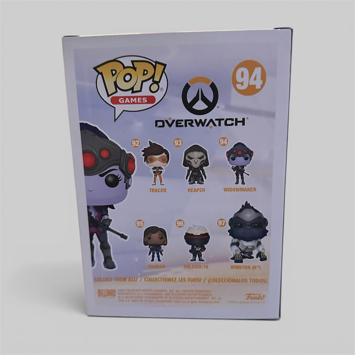 Funko POP! Video Games Overwatch Widowmaker Exclusive Figure #94!