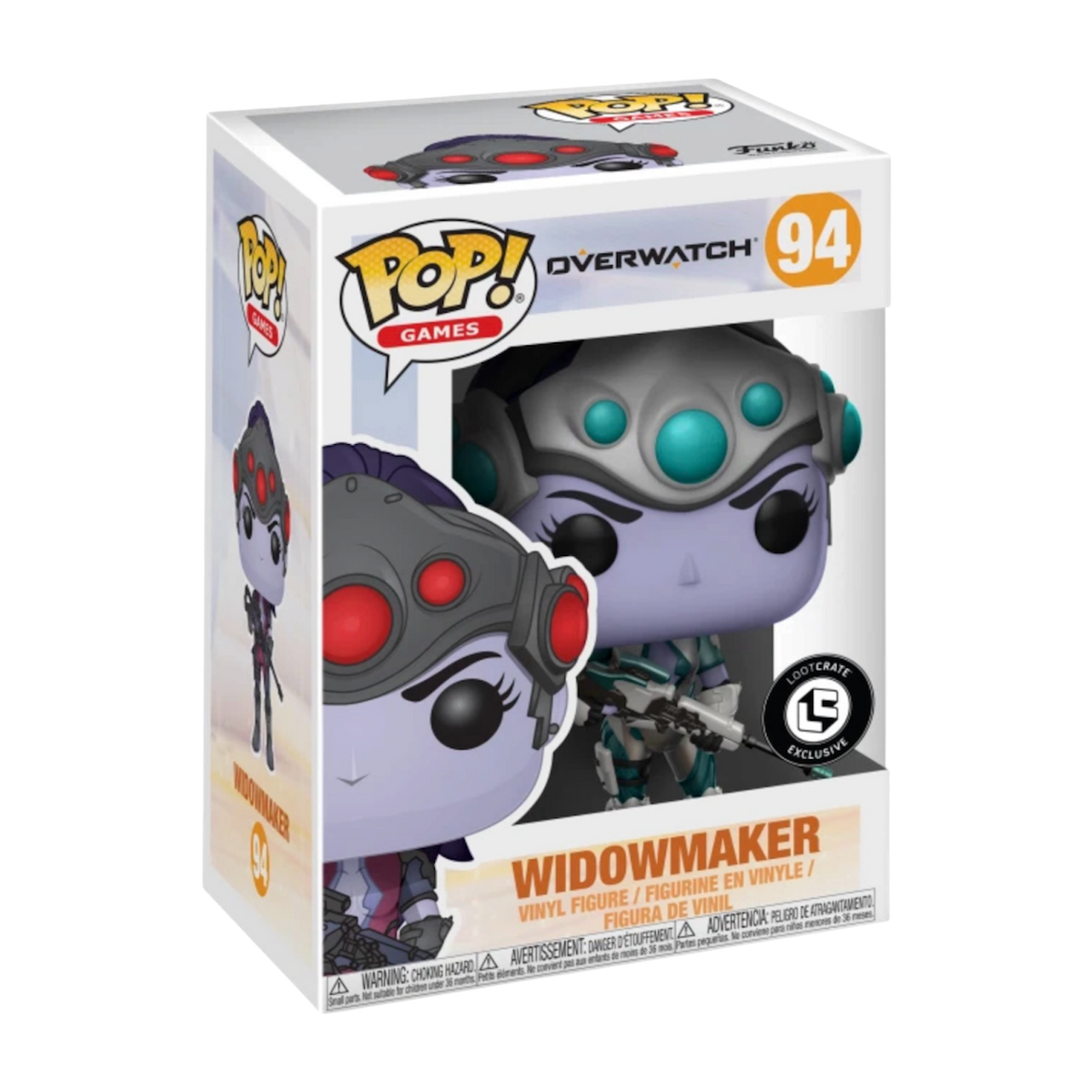 Funko POP! Video Games Overwatch Widowmaker Exclusive Figure #94!