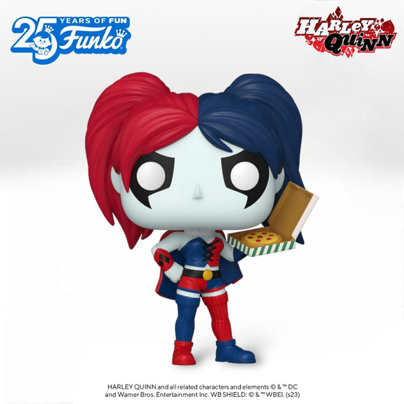 Funko POP! DC Comics Harley Quinn With Pizza Takeover Series #452!