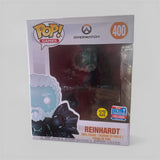 Funko POP! Overwatch Reinhardt 6” Super Sized Coldhardt Glow Exclusive Figure #400!