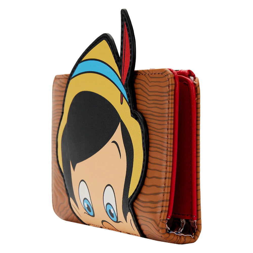 Loungefly Disney Pinocchio Jiminy Cricket Flap Wallet