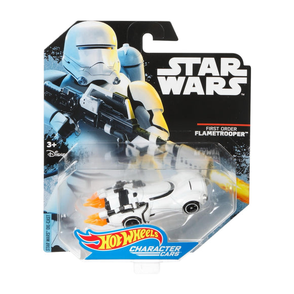 Hot Wheels Star Wars Character Car – First Order Flametrooper