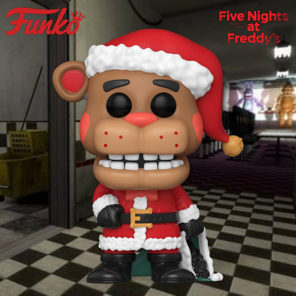 Funko POP! FNAF Five Nights At Freddy’s Holiday - Santa Freddy Figure #936