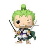 Funko POP! Anime One Piece Roronoa Zoro Theee Sword Glow Exclusive #923!