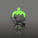 Funko POP! Anime One Piece Roronoa Zoro Theee Sword Glow Exclusive #923!