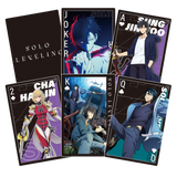 Solo Leveling Group Character Stand Art Playing Cards