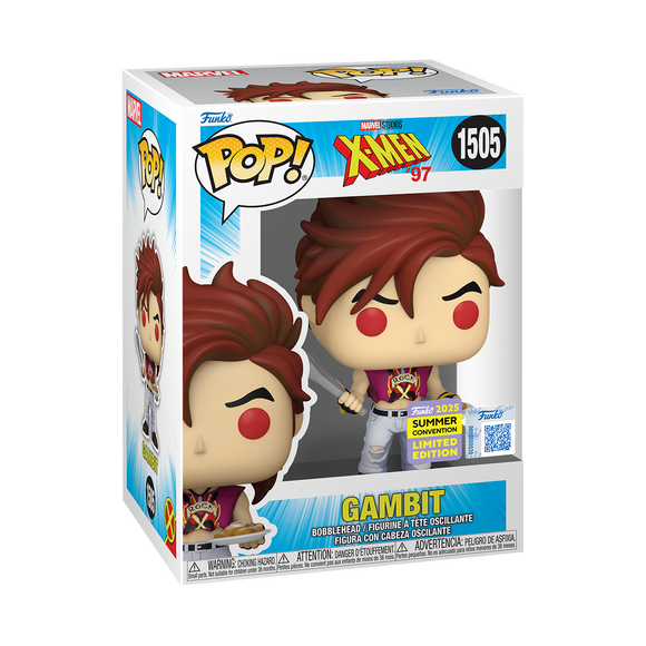 Funko POP! Marvel X-Men ‘97 Gambit Exclusive #1505!