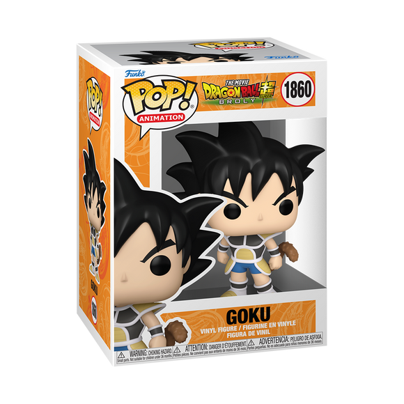 Funko POP! Anime Dragon Ball Super Broly Kid Goku in Saiyan Armor Figure #1860!