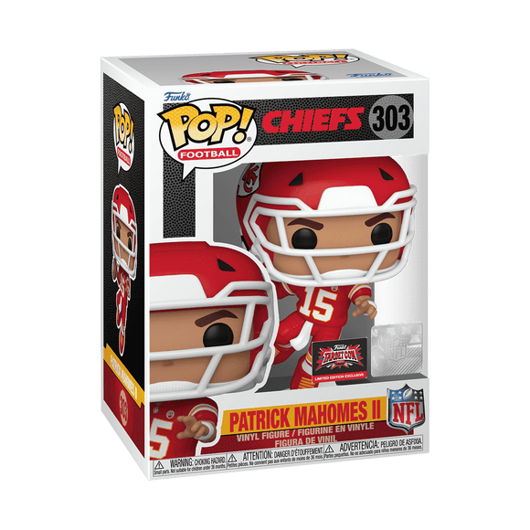 Funko POP! NFL Football Patrick Mahomes II Kansas City Chiefs Exclusive #303!
