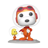 Funko POP! Peanuts Astronaut Snoopy & Woodstock Figure #1679!