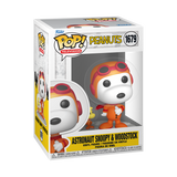 Funko POP! Peanuts Astronaut Snoopy & Woodstock Figure #1679!