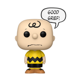 Funko POP! Peanuts Charlie Brown Good Grief Figure #1677!