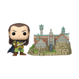 Funko POP! Town The Lord of the Rings Elrond with Rivendell #1747