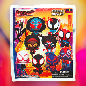 Marvel Across the Spider-verse 3D Foam Mystery Bag Clip
