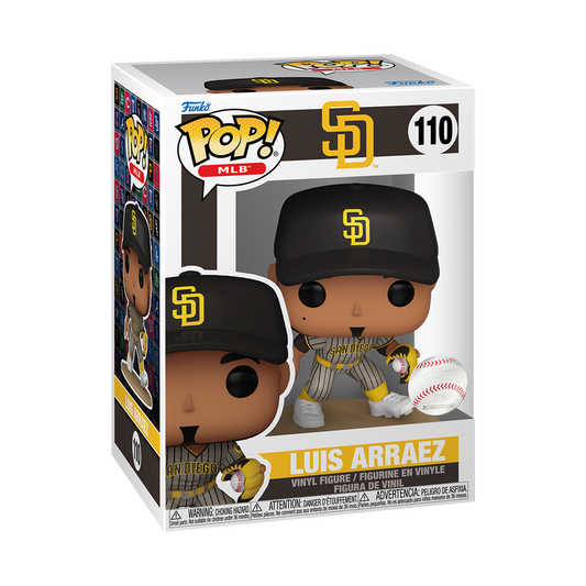 Funko Pop! MLB Luis Arraez San Diego Padres Baseball Figure #110!
