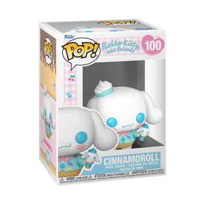 Funko POP! Sanrio Hello Kitty & Friends Cinnamoroll with Ice Cream Figure #100