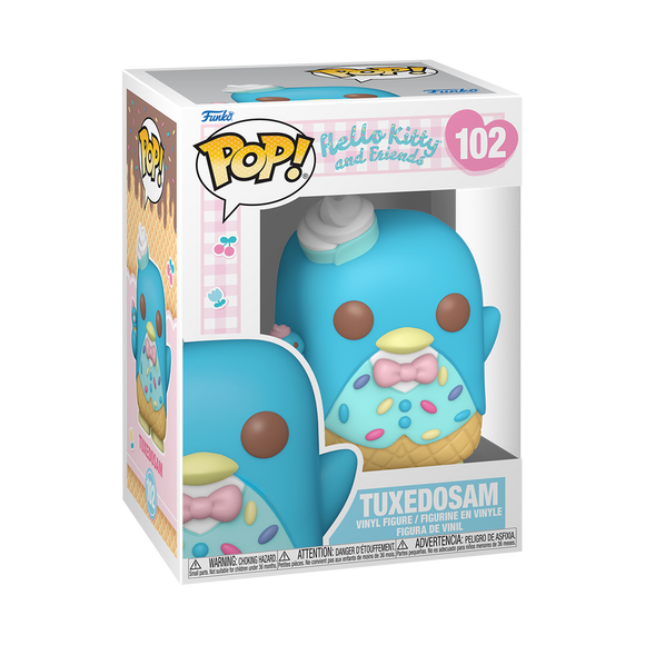 Funko POP! Sanrio Hello Kitty & Friends Tuxedo Sam with Ice Cream Figure #102