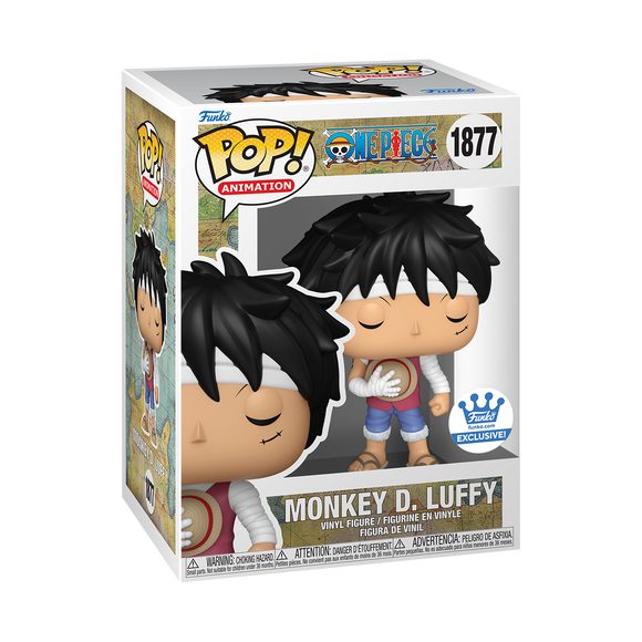 Funko POP! Anime One Piece Monkey D Luffy Marineford Memorial Exclusive #1877!