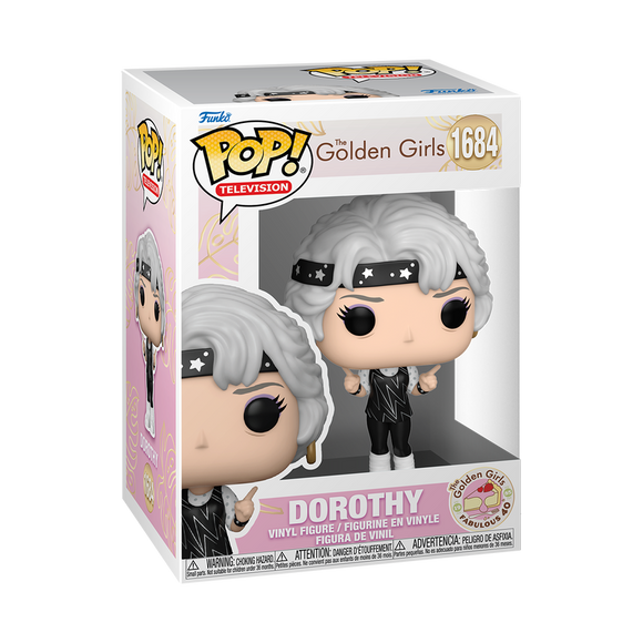 Funko POP! The Golden Girls Dorothy in Gym Outfit Fabulous 40 Figure #1684