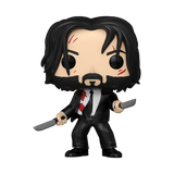 Funko POP! John Wick with Knives Keanu Reeves Figure #1763!