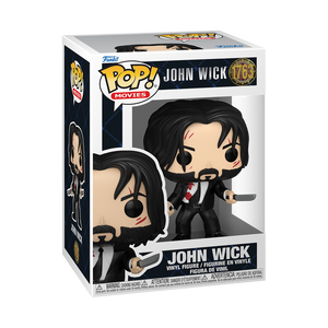 Funko POP! John Wick with Knives Keanu Reeves Figure #1763!