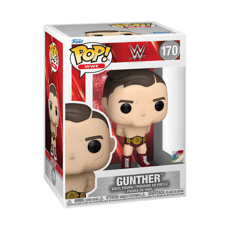 Funko Pop! WWE Intercontinental Champion Gunther Figure #170!