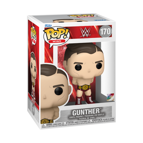 Funko Pop! WWE Intercontinental Champion Gunther Figure #170!