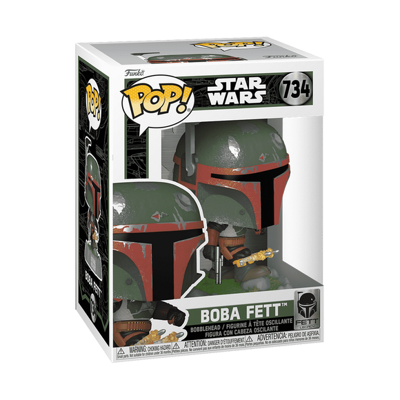 Funko POP! Star Wars Boba Fett with Kneepad Rockets Figure #734!