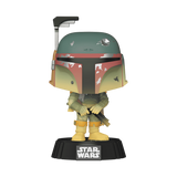 Funko POP! Star Wars Boba Fett with Rifle Glow Figure #735!