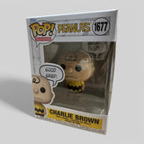 Funko POP! Peanuts Charlie Brown Good Grief Figure #1677!