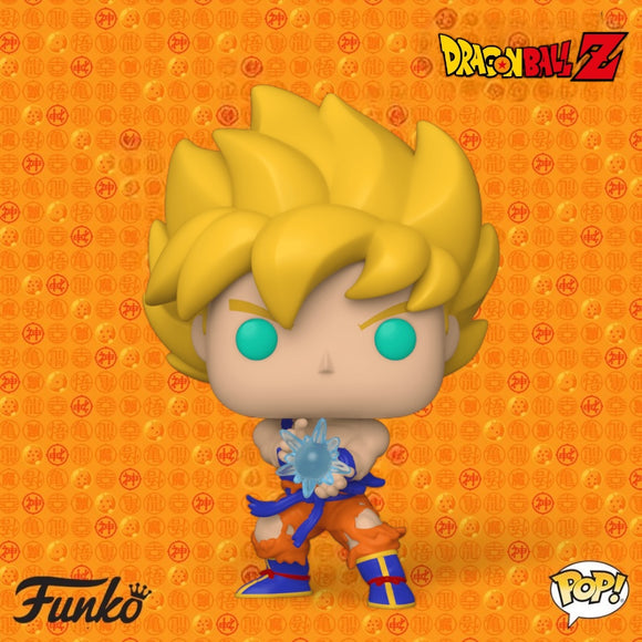 Funko POP! DBZ Anime Dragonball Z Super Saiyan Goku with Kamehameha #948!