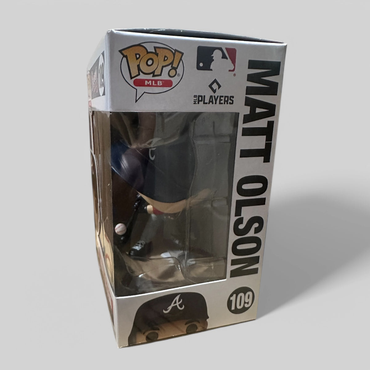 Funko Pop! MLB Matt Olson Atlanta Braves Baseball Figure #109!