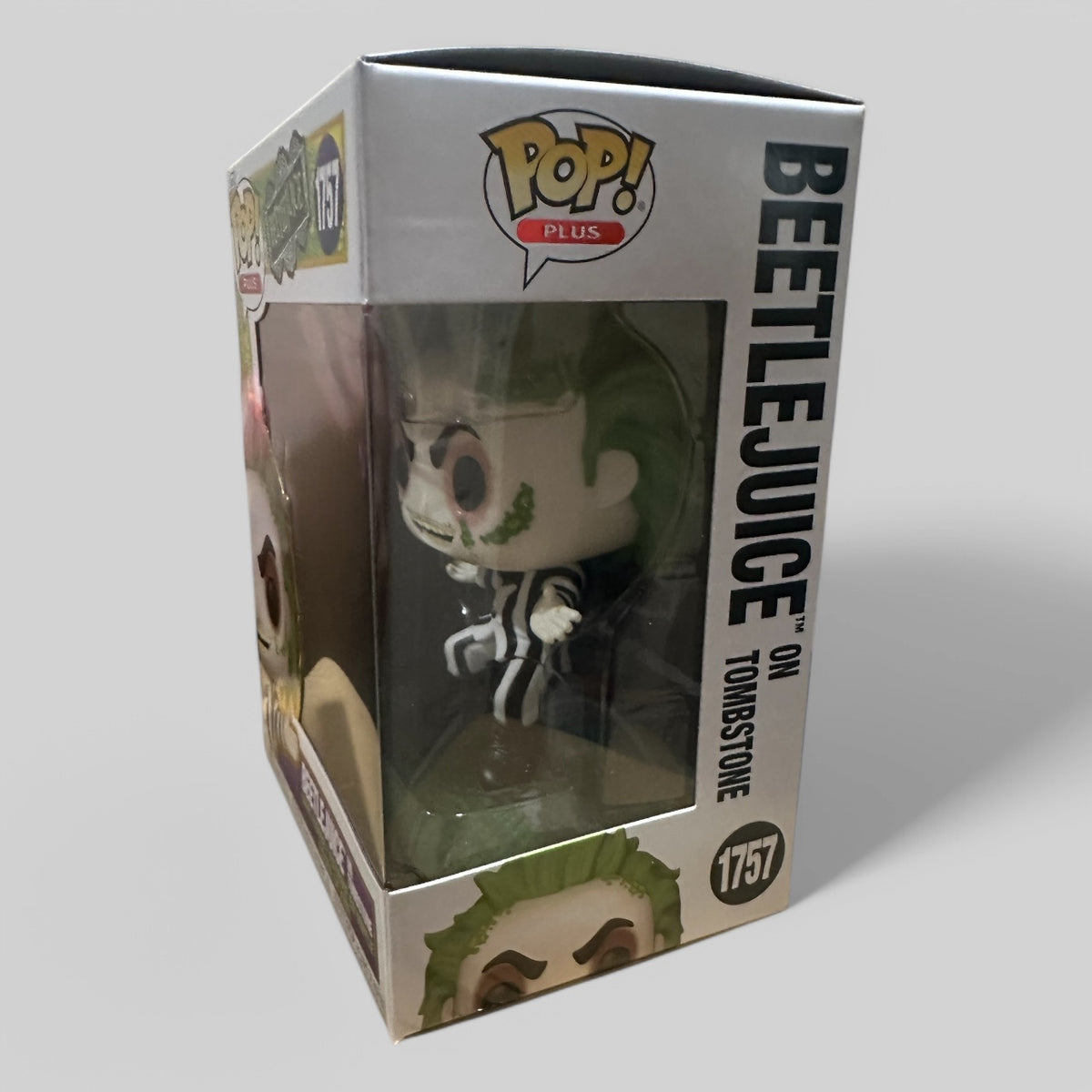 Funko POP! Plus Horror Beetlejuice on Tombstone Figure #1757!