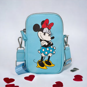 Disney Minnie Mouse Style Standing Pose Phone Bag Holder