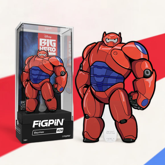 FiGPiN 3” Disney Big Hero 6 - Baymax with Armor #406