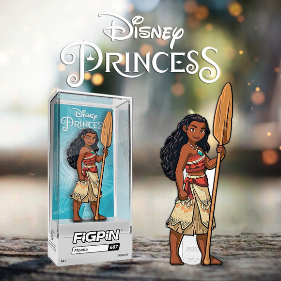 FiGPiN 3” Disney Princesses Moana #687