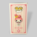 Funko POP! Sanrio Hello Kitty & Friends My Melody with Ice Cream Glow Exclusive #91