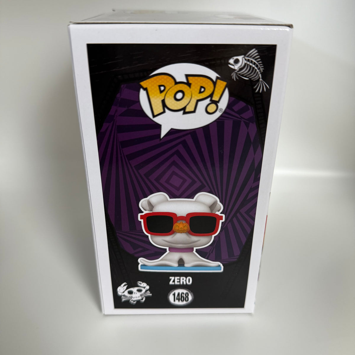 Funko Pop! Disney Nightmare Before Christmas Zero Summer 2024 Convention Limited Edition #1468!