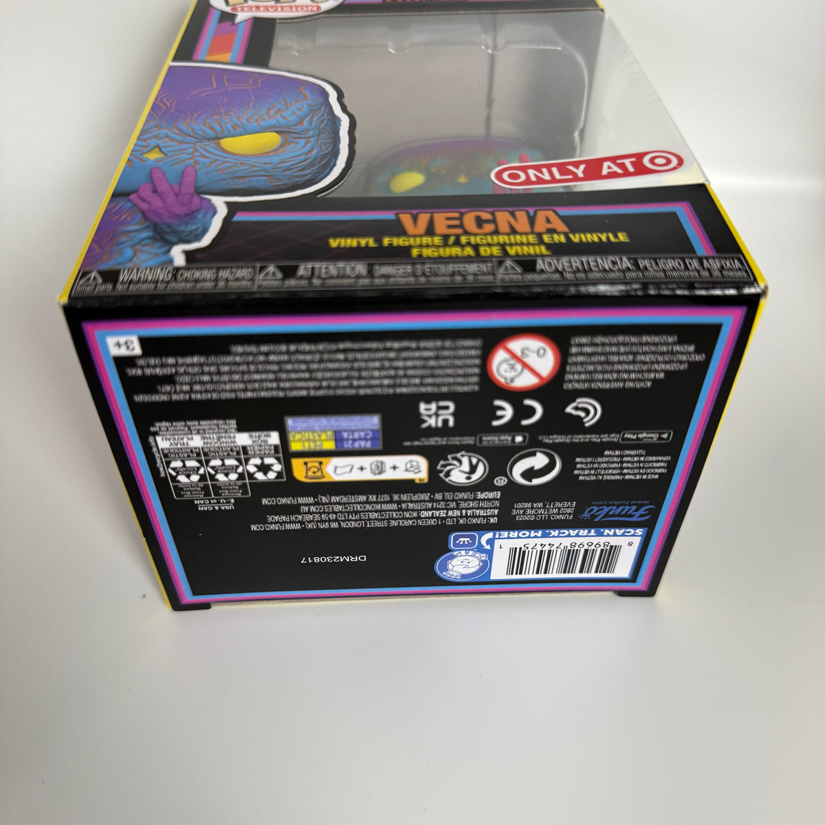 Funko POP! Netflix Stranger Things Season 4 Vecna Black Light Target Exclusive Figure #1312!