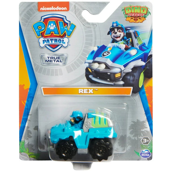 Paw Patrol Dino Rescue Rex True Metal Diecast Vehicle