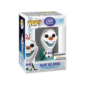 Funko POP! Disney Olaf Presents - Olaf as Ariel Exclusive Figure #1177!