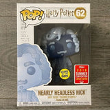 Funko Pop Harry Potter Nearly Headless Nick 2018 Summer Convention Exclusive #62