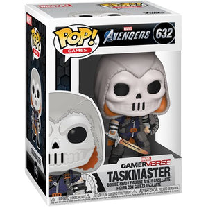 Funko POP! Marvel Avengers Game Taskmaster Villain With Sword & Shield Figure #632!