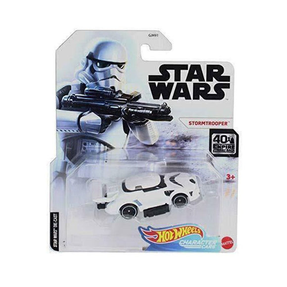 Star Wars Hot Wheels Character Cars Empire Strikes Back Stormtrooper