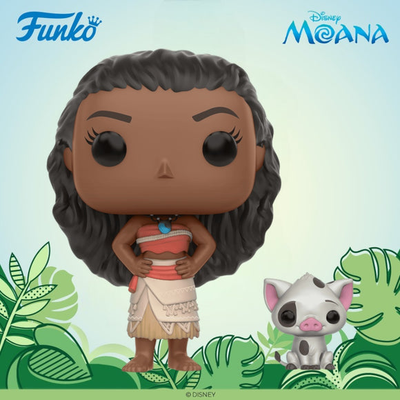 Funko POP! Disney Moana & Pua Figure #213!
