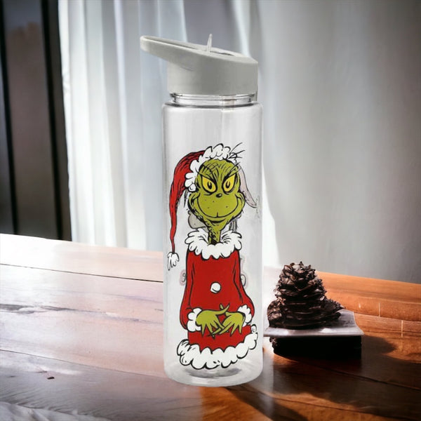 Universal Studios How The Grinch Stole Christmas Metal Water Bottle NWT