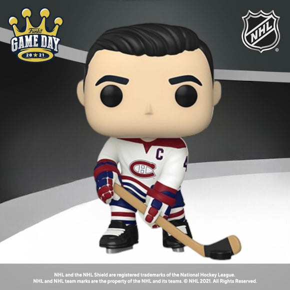 Funko POP! NHL Hockey Legends Jean Beliveau Montreal Canadiens Figure #82