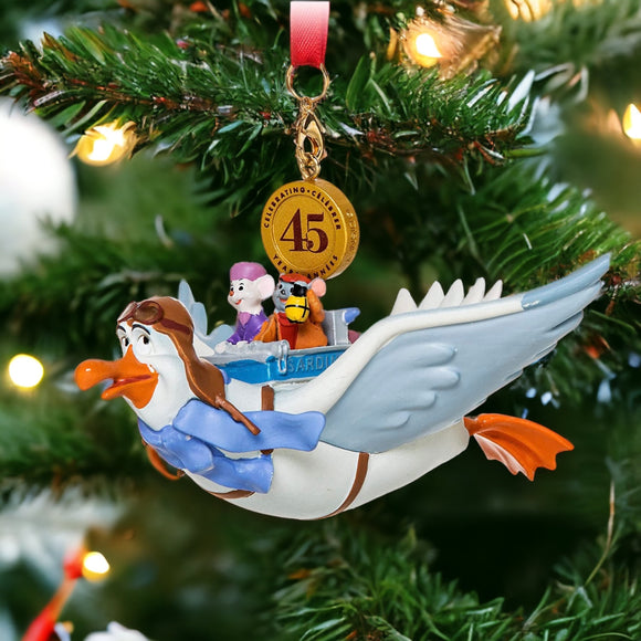 Disney The Rescuers Legacy Sketchbook Ornament – 45th Anniversary