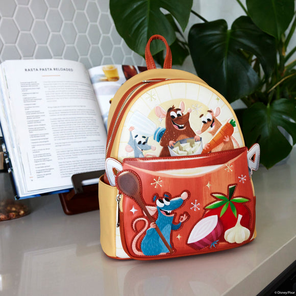 Loungefly Disney Pixar Moments Ratatouille Cooking Pot Mini Backpack